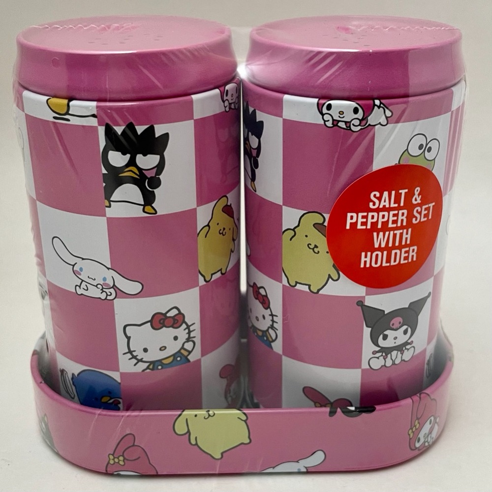 Hello Kitty & Friends Tin Salt & Pepper Set